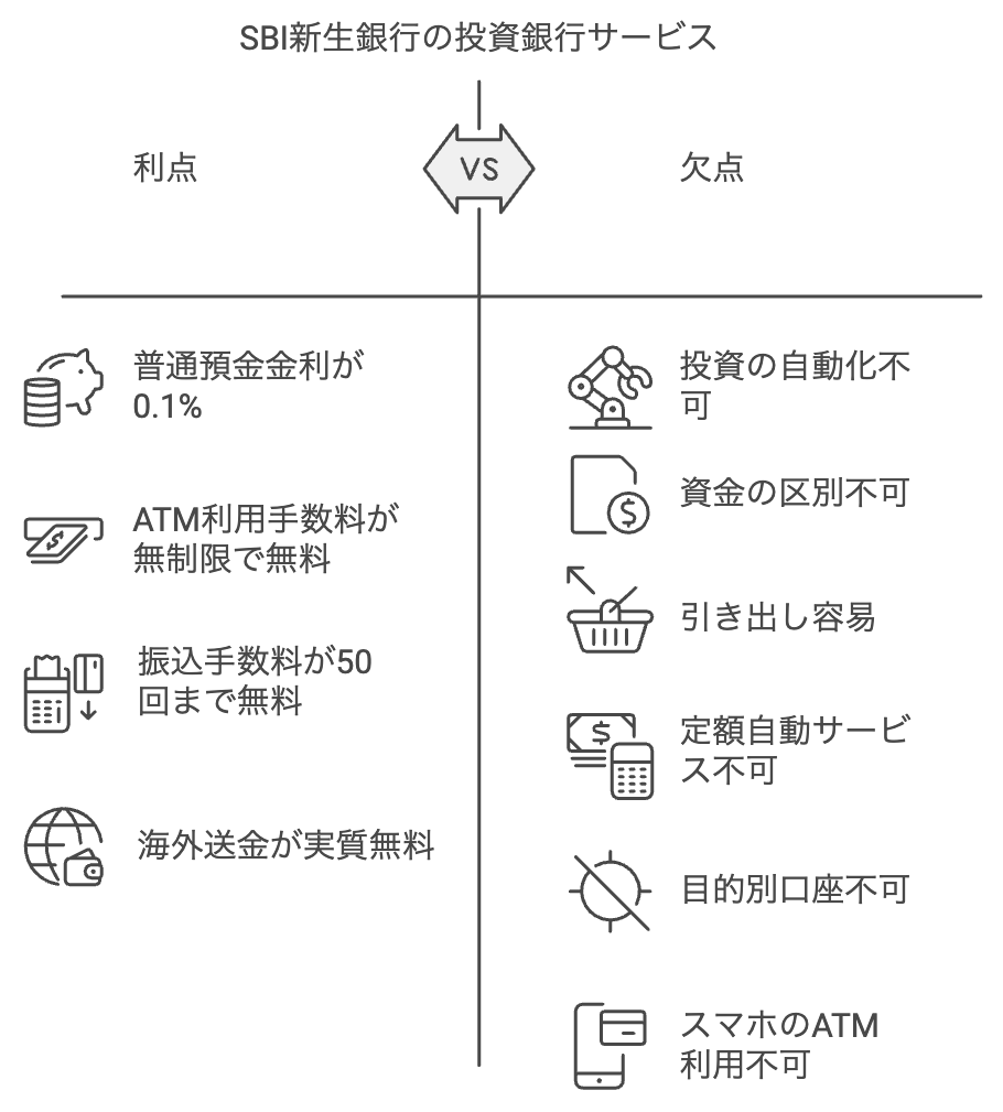 SBI新生銀行のメリットとデメリット